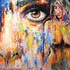 Serie la Donna, V. 100x120. Técnica mixta