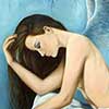 Angel de Invierno. 180x150. Oleo	